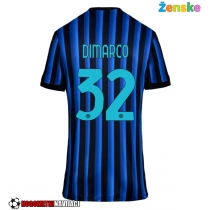 Ženske Nogometnih dresov Inter Milan Federico Dimarco #32 Domači 2025-26 Kratki rokavi